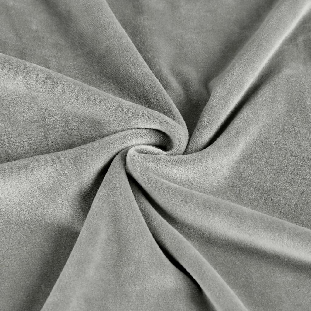 Měkký sametový potah skořepiny Jednobarevný potah židle Potahy barových židlí Potah lavice Krátký potah sedáku pro domácí obývací pokoj