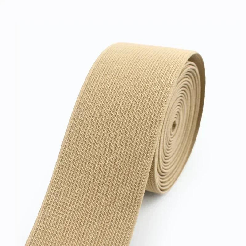 1/3/5/10M Meetee 38mm Gumka Elastyczna Pas do Spodni Gumka Szyciowa Taśma Gumowa Pasek Bielizna Elastyczna Taśma Akcesoria do Ubrań DIY