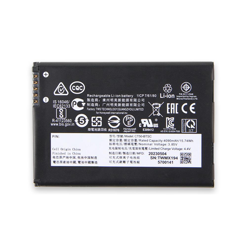 NEW Replacement Battery CT50-BTSC For Honeywell Dolphin CT50 CT60 Rechargeable Battery 4090mAh