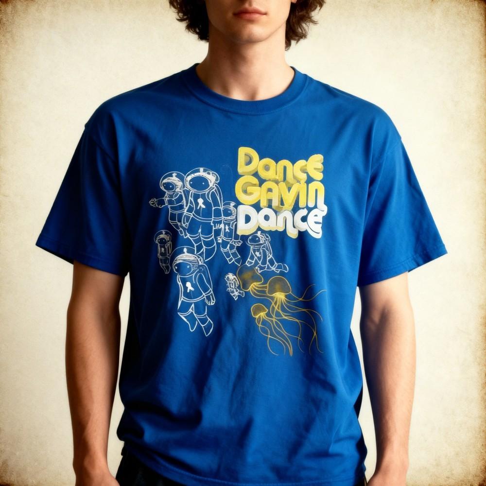 

DANCE GAVIN DANCE BAND GIFT FOR FAN BLUE T Shirt Full Size S5XL Unisex T-Shirt L