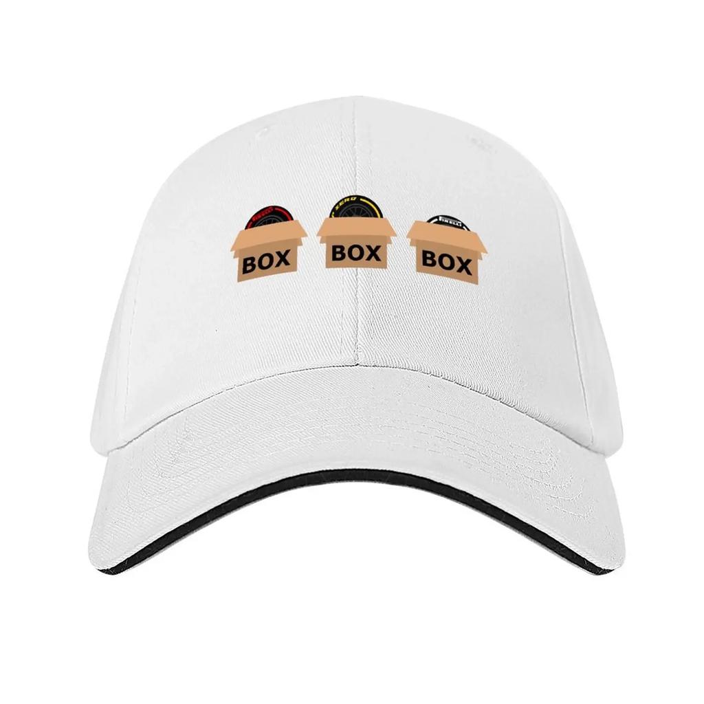 Box Box Box Baseball Cap Hiking Hat Custom Cap Icon Visor Ladies Mens