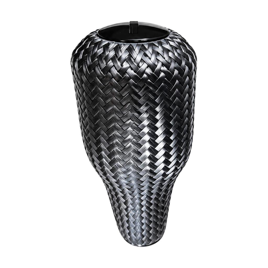 Braided Carbon Fiber Reel Handle Knob Smooth Rotation Teardrop Fishing with Bearing
