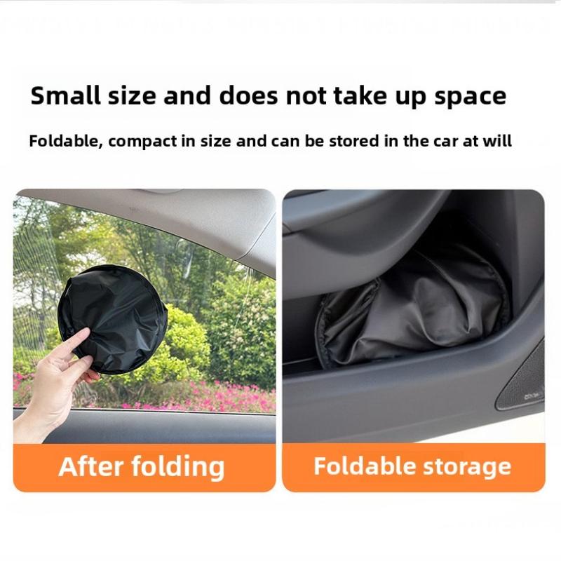 New Electrostatic Sun Visor for Car Side Window 4-Layer Sun Shade Curtains Anti-Glare UV-Blocker Auto Internal Blocker 99.9% UV