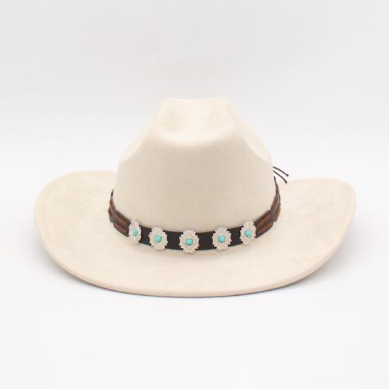 Western Cowboy Hat for Men And Women Shapeable Wide Brim