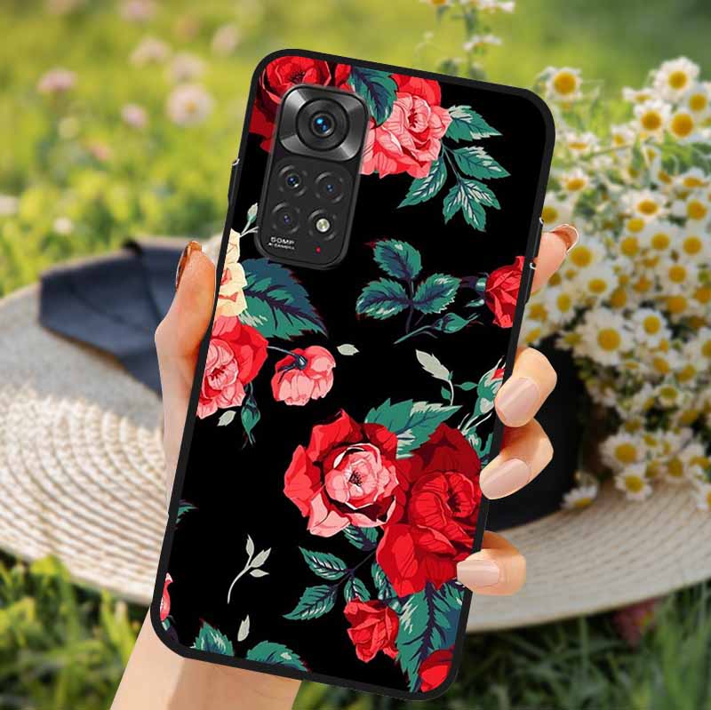 For Redmi Note 11 Cases Note 11S Soft TPU Silicone Back Covers for Xiaomi Redmi Note 11 Pro 5G Phone Case Redmi Note11S 4G Coque