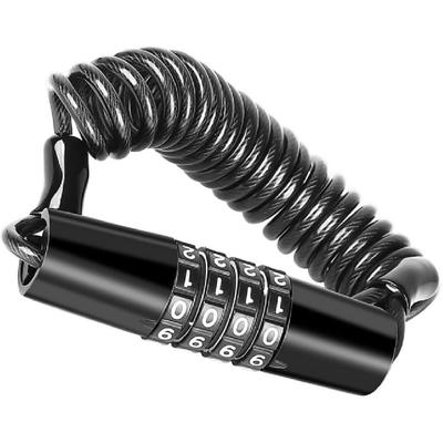 Combination Lock Helmet Lock Commuter Bike Mountain Bike Helmet Lock Helmet Password Lock Bike Cable Lock Bike Password Cable Bicycle Lock Bike Small
