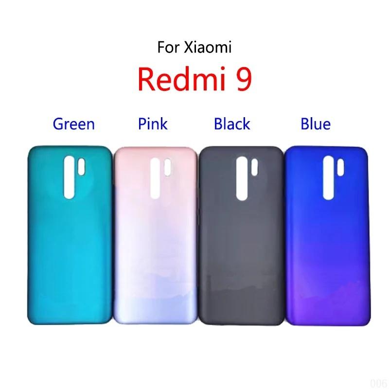 Parts Battery Back Cover For Xiaomi Redmi 9 Housing Panel Battery Cover Rear Case
