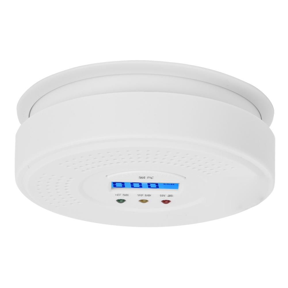 LCD-Anzeige Kohlenmonoxid-Alarmmelder Sprachtyp CO Rauchleckage-Warnsensor