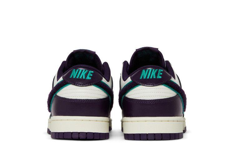 Men's Sneakers Nike Dunk Low Chenille Swoosh Sail Grand Purple Sail/Grand Purple-Neptune Green