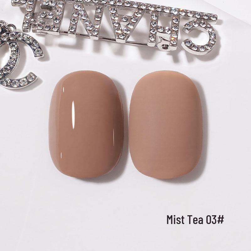 

2024 Misty Grey Tea Nail Polish Gel - Trendy Fog Haze Colors