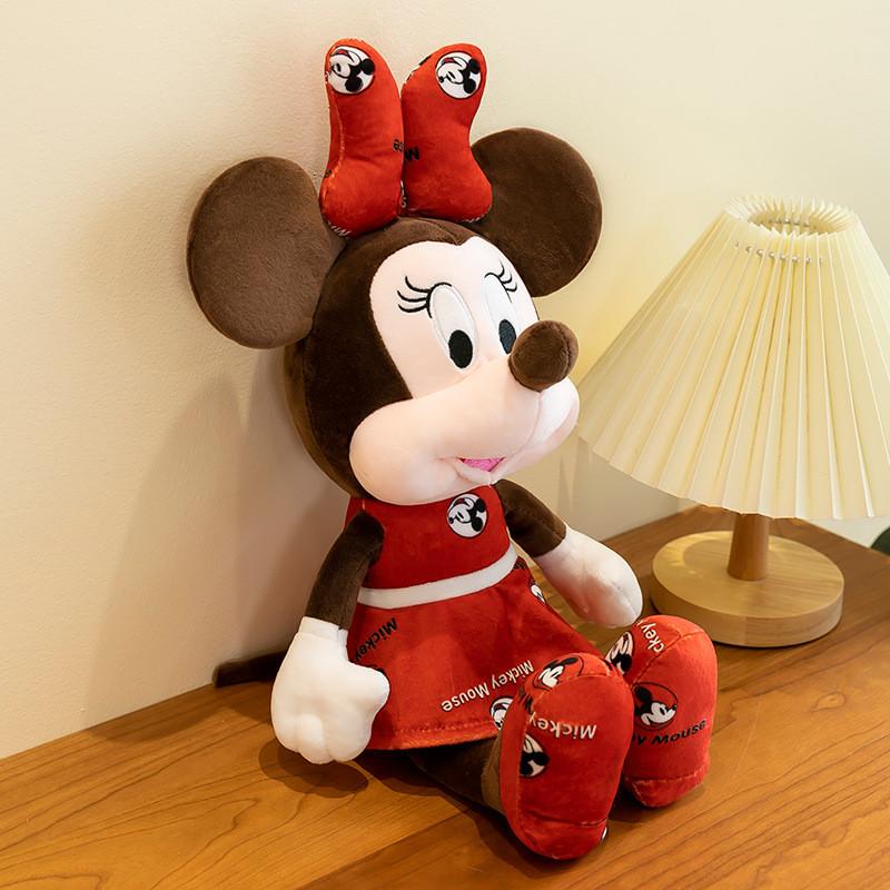 Mickey Minnie Retro Plush Toy For Collectors Gift Plush Doll For Kids And Adults