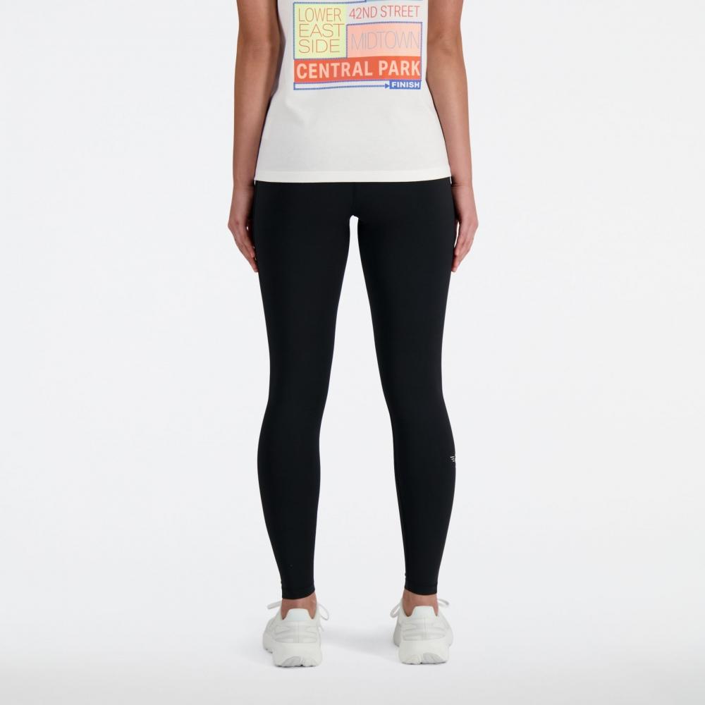 New Balance United Airlines NYC Half NB Sleek Pocket High Rise Legging 27  WP41275CBK