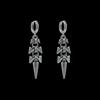 Creative Geometric Ear Jewelry With Moon Design For Trendy Female Accessories
