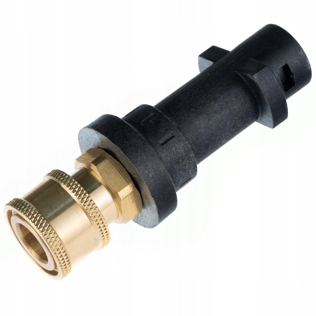 Rosfix Zestaw T-Racer Bayonet – Szczotka Mosmatic 1/4"" + Adapter Bayonet | Kompatybilność Z Karcher K2–K7 | Efektywne Czyszczenie Bruku I Betonu