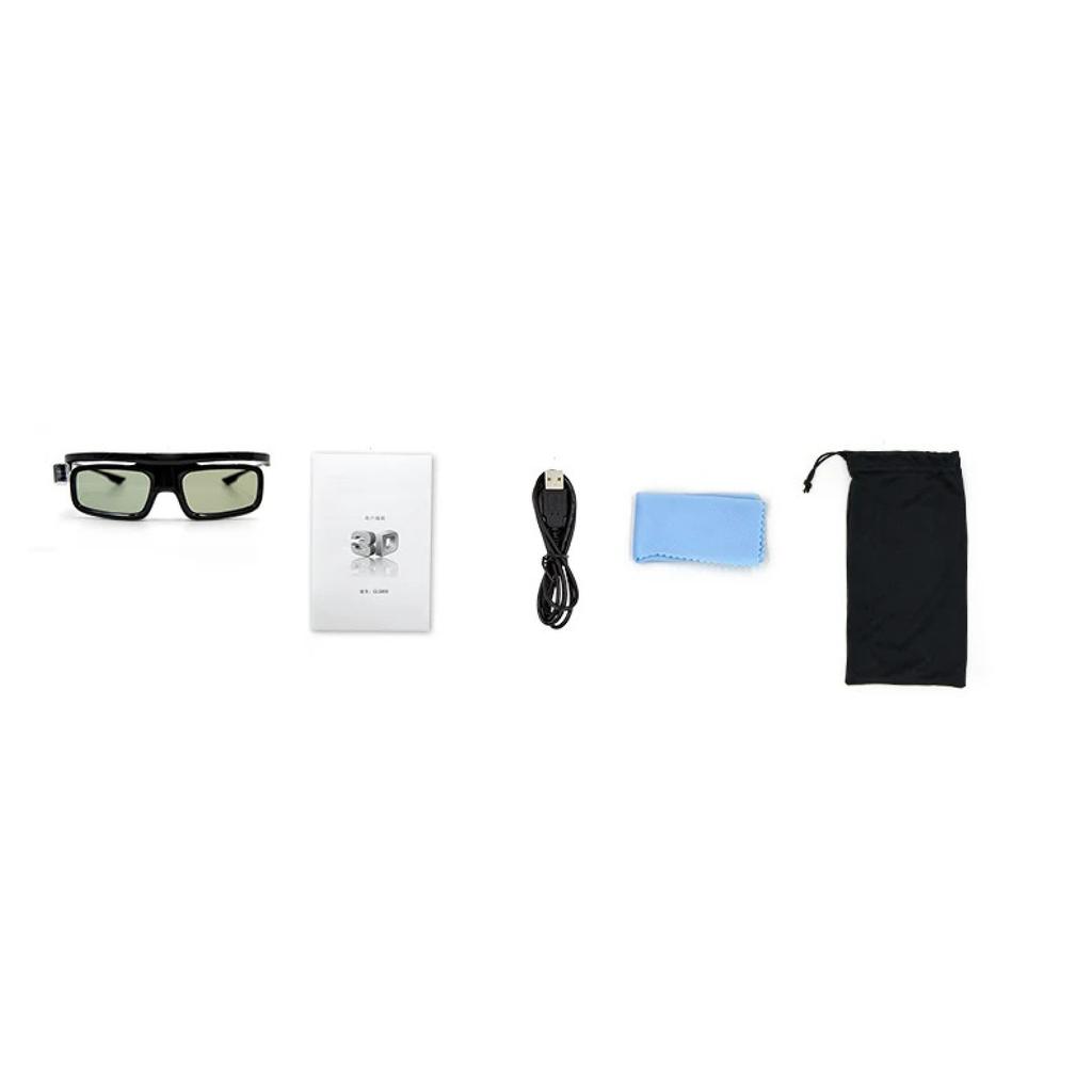 BYINTEK GL1800 3D Glass for DLP 3D Projector UFO P19 P20 U30 U70 U50 U90 R17 R19 R20 DLP-Link Active Shutter Real 3D Shocking
