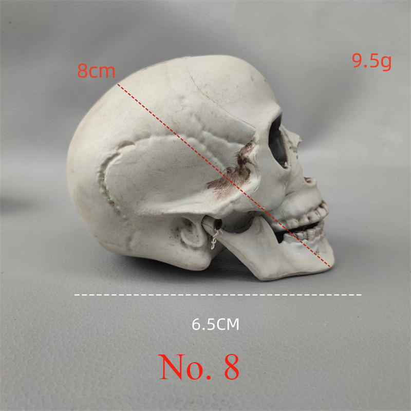 Horror Simulation Skull Head Halloween Prop Decoration Ghost House Bar Chamber Atmosphere Ornament