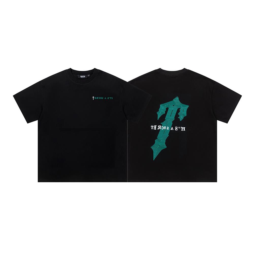 699 Trapstar London 2025 Summer New High Quality Cotton Round Neck Loose Large Size Men's and Women's T-shirt Couple T-shirt