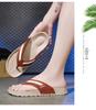Men's Trendy Clip-Toe Non-Slip Flip Flops for Indoor & Outdoor Wear – Casual Beach Slippers