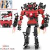 Moc Skibidi Toilet Action Figures Modello da costruzione Blocchi Camerman Titan Speakerman Surveillance Man TVMan Ragazzi Giocattoli per bambini Regali