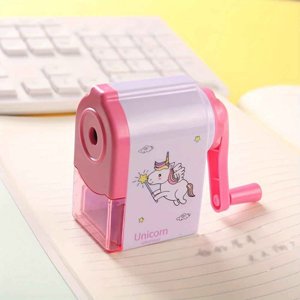 1 Pc Cute Unicorn Dolphin Mechanical Sharpener For Pencil School Office Supplies Creative Stationery Back To School