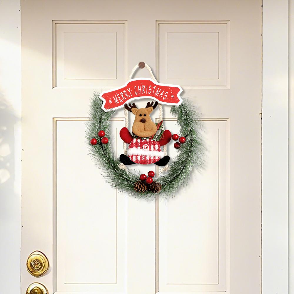 31CM Christmas Supplies Decoration Garland Xmas Tree Pendant Ornament for Home Decor 2026 New Year Party Gift Navidad Accessory