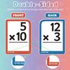Math Cards for Kids Educational Toys with Board Math Flash Cards Game for Kids Ages 1-6 Boys Girls Home Nursery Classroom School