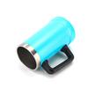 304 Stainless Steel Vacuum Insulated Coffee Tumbler with Handle - Portable Customizable Brazilian Beer Cup