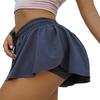 New Casual Sports Anti Glare Fake Two-Piece Slimming Exercise Gym Nude Yoga Breathable Shorts For Women