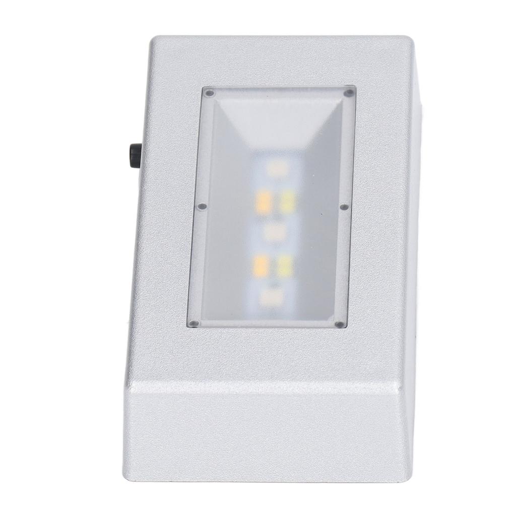 LED Display Base Multi Mode Lighting Silver Rectangular LED Light Display Base with USB Cable for