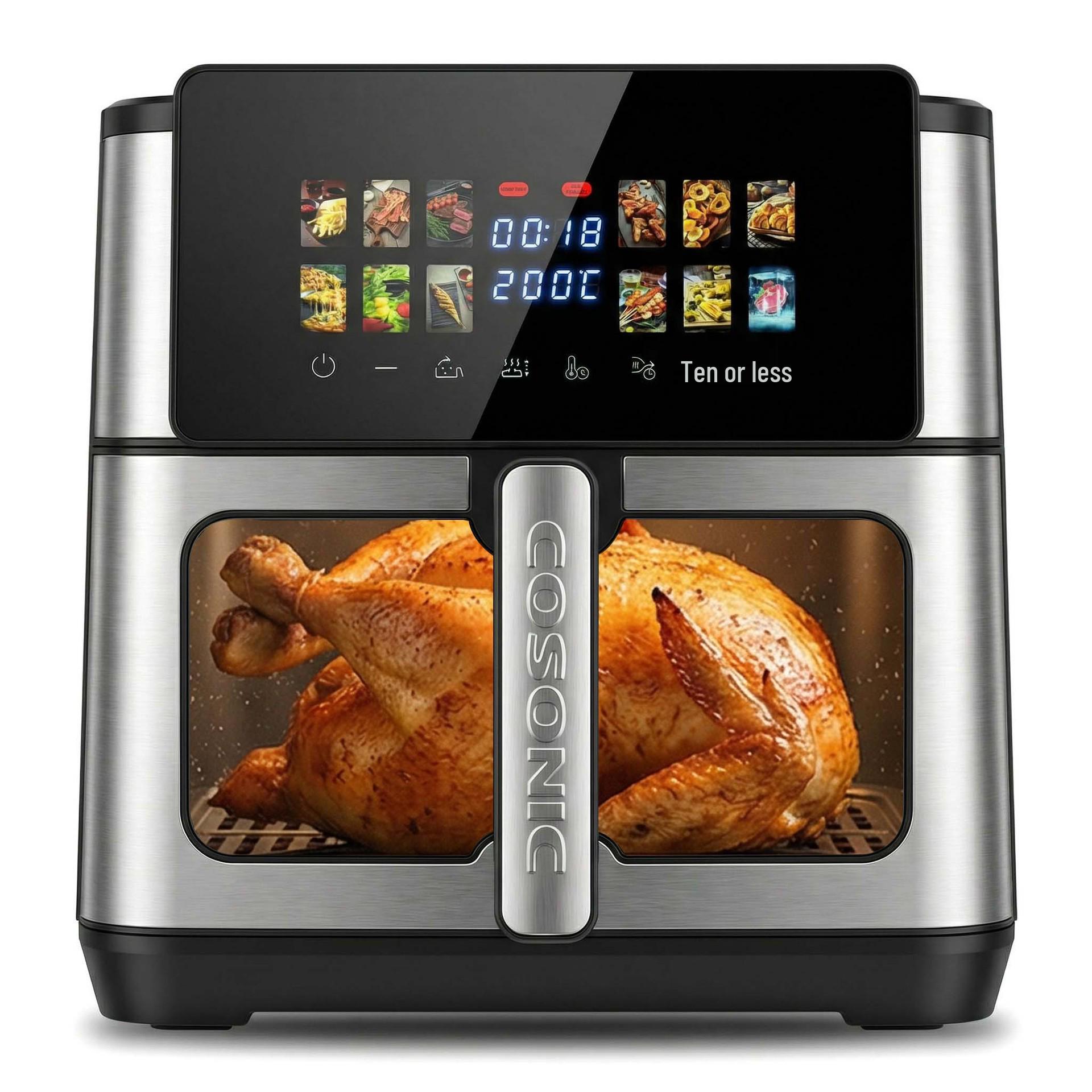 14-литровый многофункциональный аэрофритюрник европейского стандарта с умным сенсорным экраном