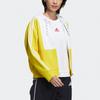adidas Str Chaqueta Punto Deportiva Bloque de Color Chaqueta Mujer Chaquetas Amarillo GP0690