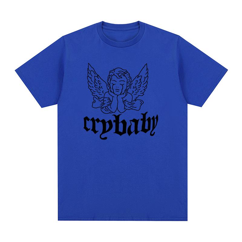 Lil Peep Angel Cry Baby Vintage Pink T-shirt Round Collar Pure Cotton Men T Shirt New TEE TSHIRT Womens Tops Unisex