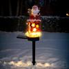 Solar Christmas Garden Stake Lights Christmas Yard Solar Stake Lights Solar Pathway Lights For Gardens Patios Lawns