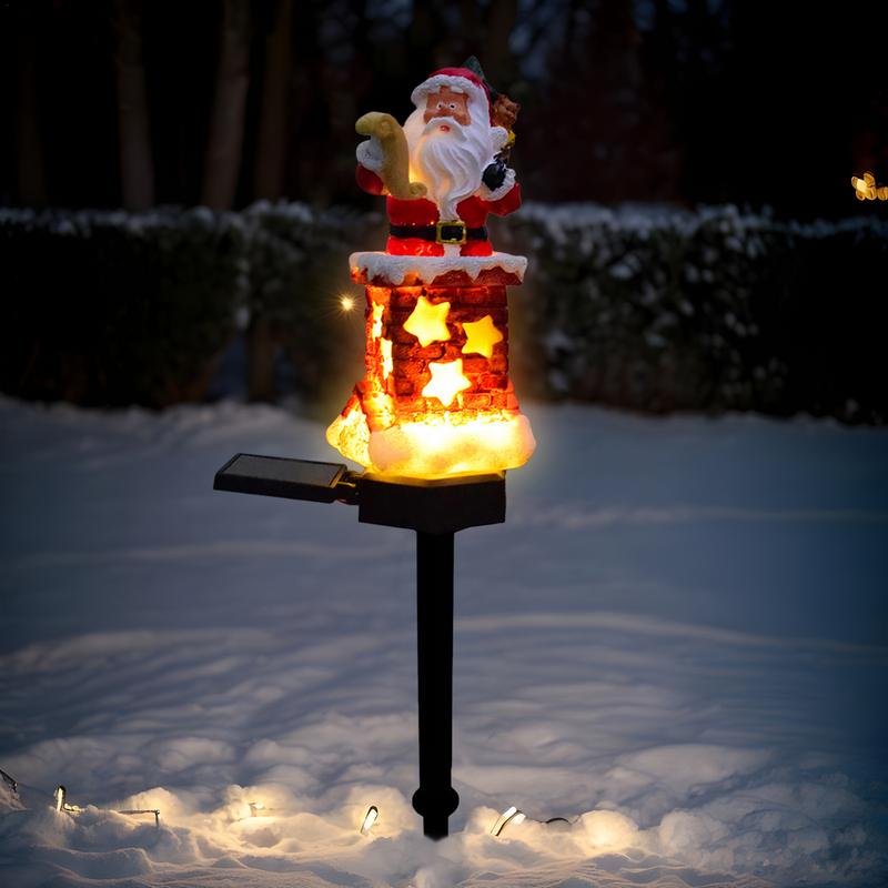 Solar Christmas Garden Stake Lights Christmas Yard Solar Stake Lights Solar Pathway Lights For Gardens Patios Lawns