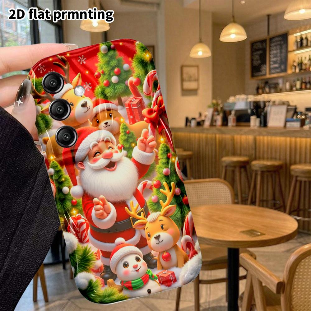 Phone Case: 2D Flat, Suitable for Samsung Galaxy A34 A35 M05 M06 S20 S22 S21 FE Plus 5G Protective Cases, Full and Lively, Perfect Christmas and Hallo