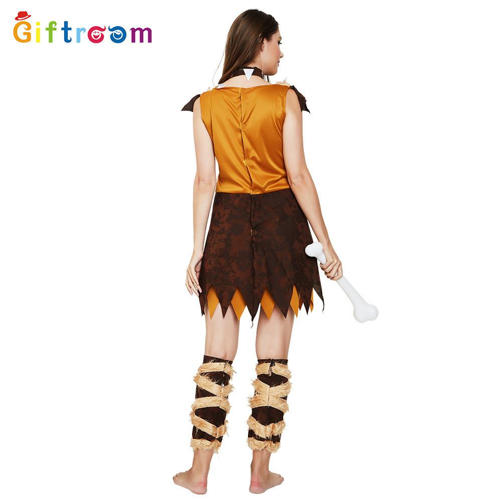 Trendy Unisex Primitive Costume For Couples Featuring Game Theme Design And Comfort
