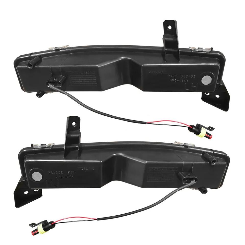 1Pair Car Front LED Daytime Running Light 68187875AA For 2012-2016 JEEP CHEROKEE