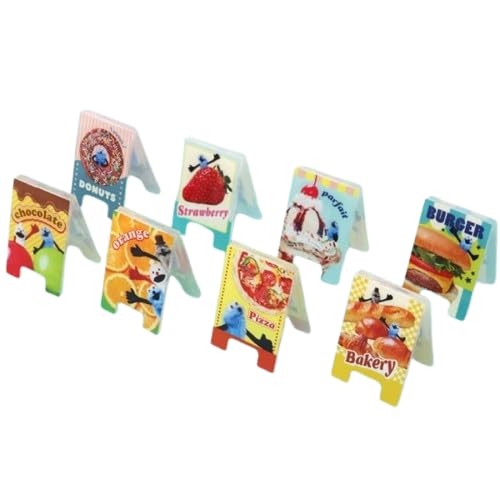 

Коллекция настольных держателей для заметок в виде мини-вывесок от Puppet Sun-Sun (Коробка из 8 шт.)