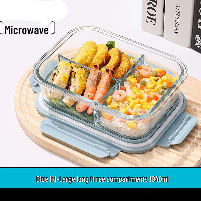 YOLCO Microwave-Safe Glass Food Storage Containers