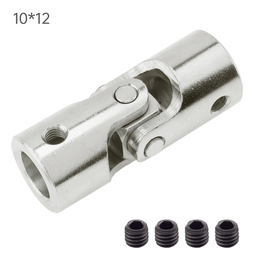 45# Steel Joint Shaft Coupler 360 Degree Rotatable Coupling Steering Connector for RC Model Motor / RC Car / Crawler