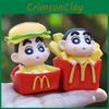 Cute Creative Pvc Burger Food Figure Blind Box Toy For Desktop Car Decoration