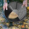 Durable Gold Pan Large Capacity Plastic Gold Panning Tools with Riffle Design Prospecting Tool For Gold Mining Metal Detect