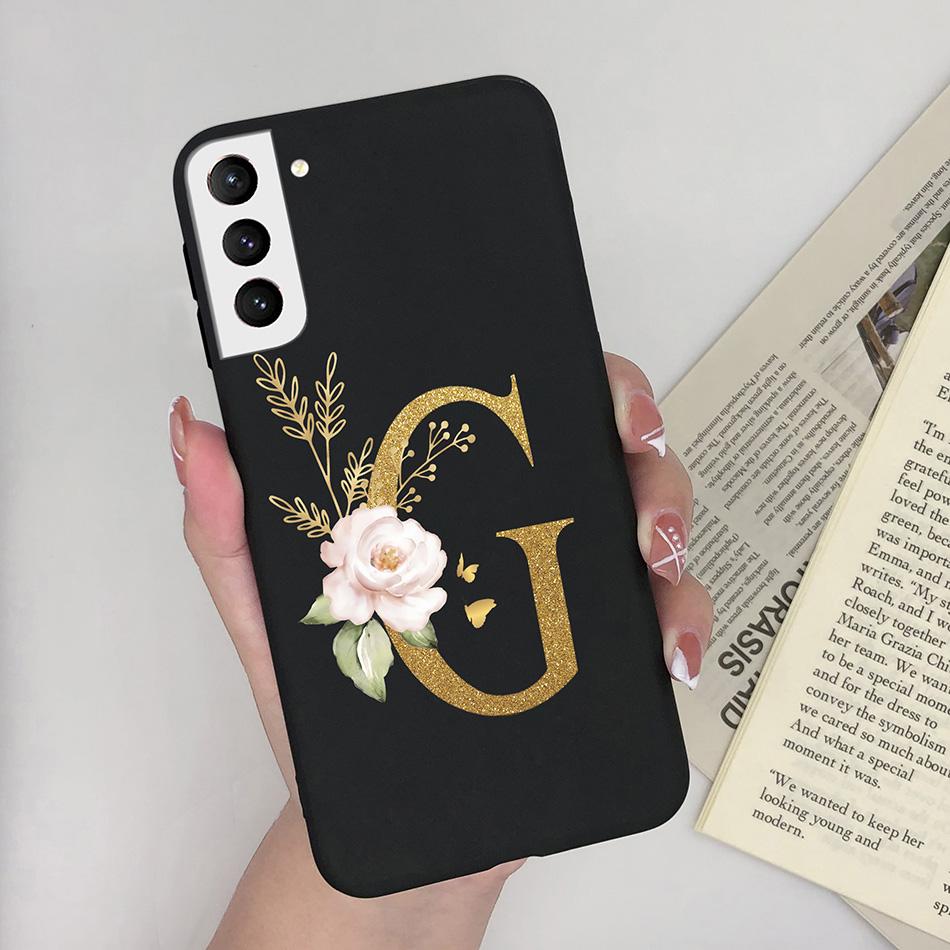 For Samsung S21 FE S21 Ultra Plus Case Slim Soft Cute Letters Cover For Samsung Galaxy S21 Plus 5G S21+ S 21 Ultra Phone Cases