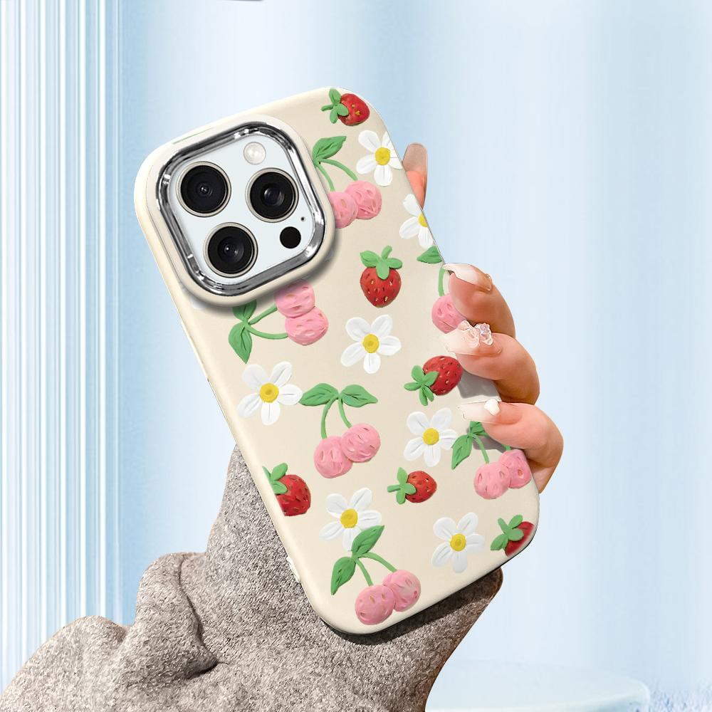 Solid farge Sølvkant-objektiv Fatty deksel Mykt TPU flytende silikondeksel Støtsikkert telefondeksel for Huawei Honor iPhone Infinix Tecno Vivo