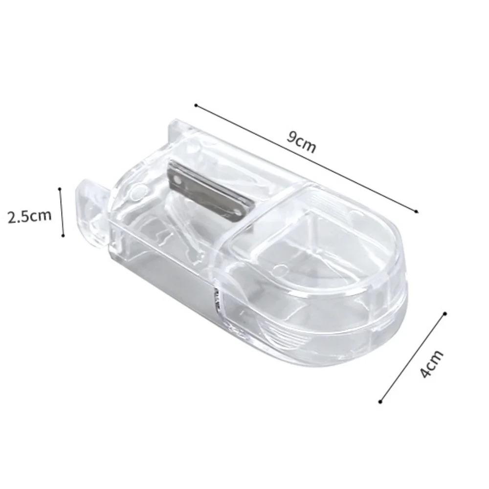New Hot Portable Splitters Cutter Medicine Split Drugs Vitamin Tablet Cutting Pills Box Container Storage Cases Organizer Care