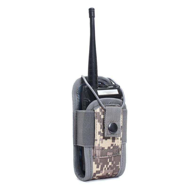 Smartphone Pouch,Portable Military Walkie Talkie Bag Pouch Pocket