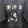 Mens Oversized Washed Distressed Zip-Up Hoodie Cotton Heavyweight Streetwear Sweatshirt