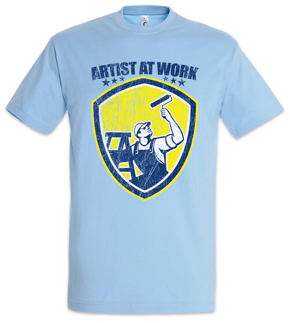 

Artist At Work T-Shirt Mens Womens Tees Top To Paint Handcraft Craft Craftsmen Artisan Artisans M