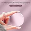 360° Rotation Magnetic Mirror Phone Holder Portable Phone Grip Stand  Beauty Accessory