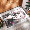 Soft Crystal Velvet Floor Rug,Sabrina Carpenter Anti Slip Decorative Carpet, Plush Area Mat For Indoor Home Decoration